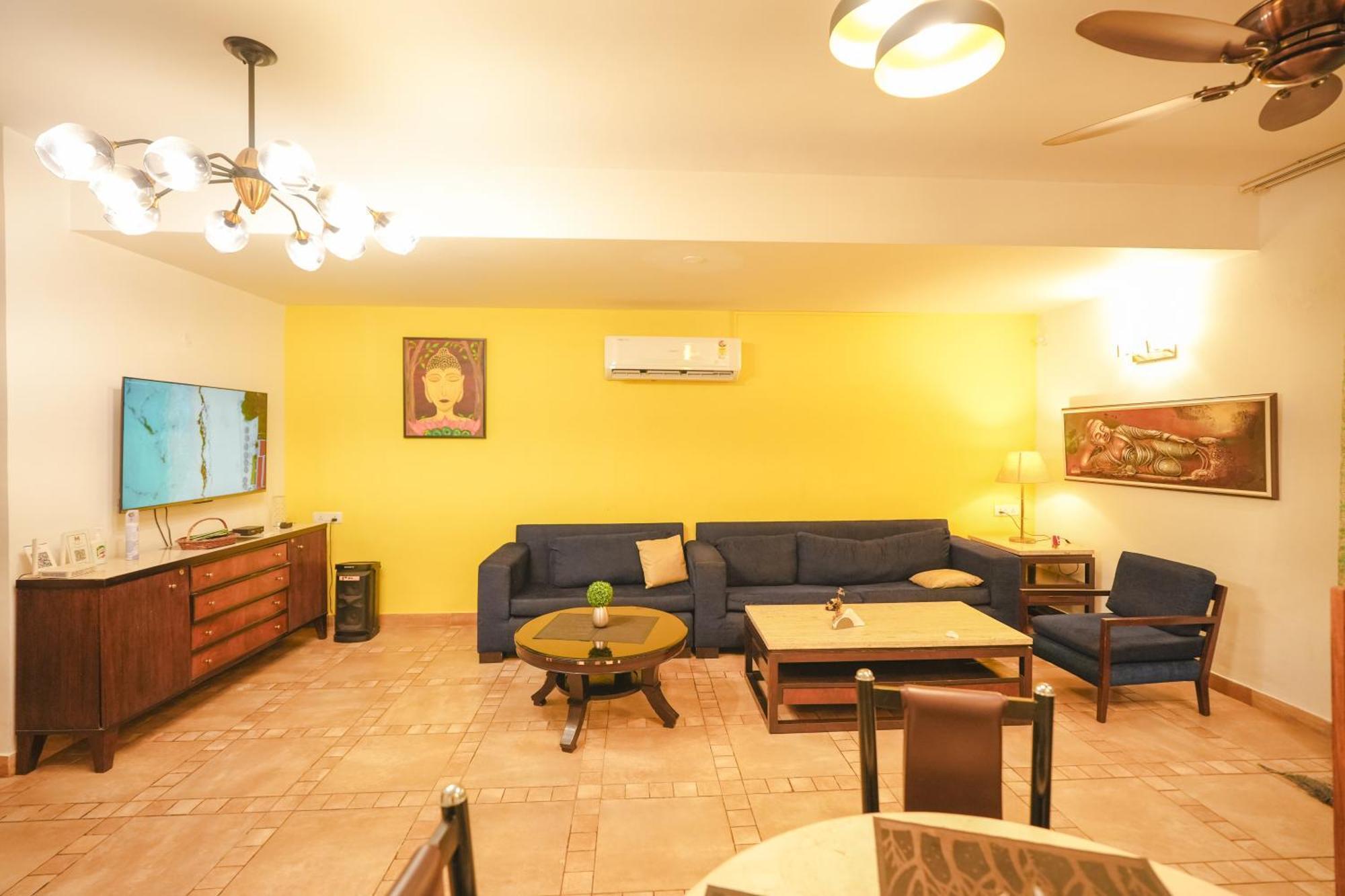 Villa M - Jia 3- 3Bhk In Candolim, Pool Facing, Near Beach, Breakfast Included Zewnętrze zdjęcie