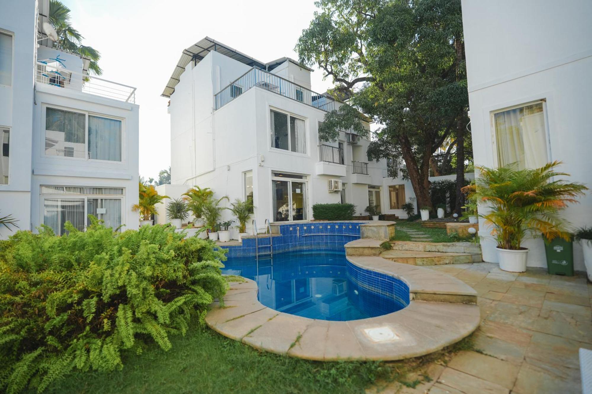 Villa M - Jia 3- 3Bhk In Candolim, Pool Facing, Near Beach, Breakfast Included Zewnętrze zdjęcie
