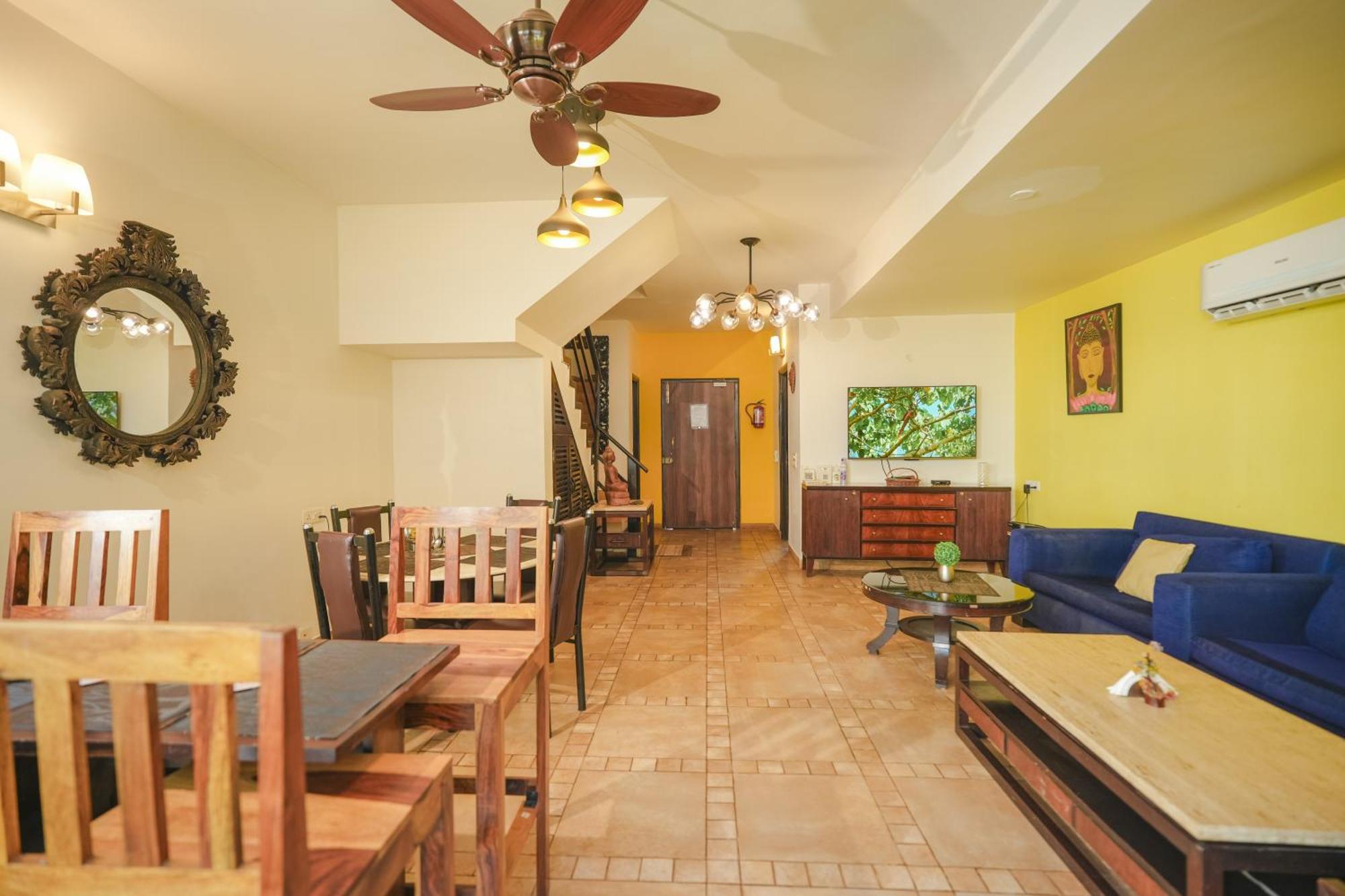 Villa M - Jia 3- 3Bhk In Candolim, Pool Facing, Near Beach, Breakfast Included Zewnętrze zdjęcie