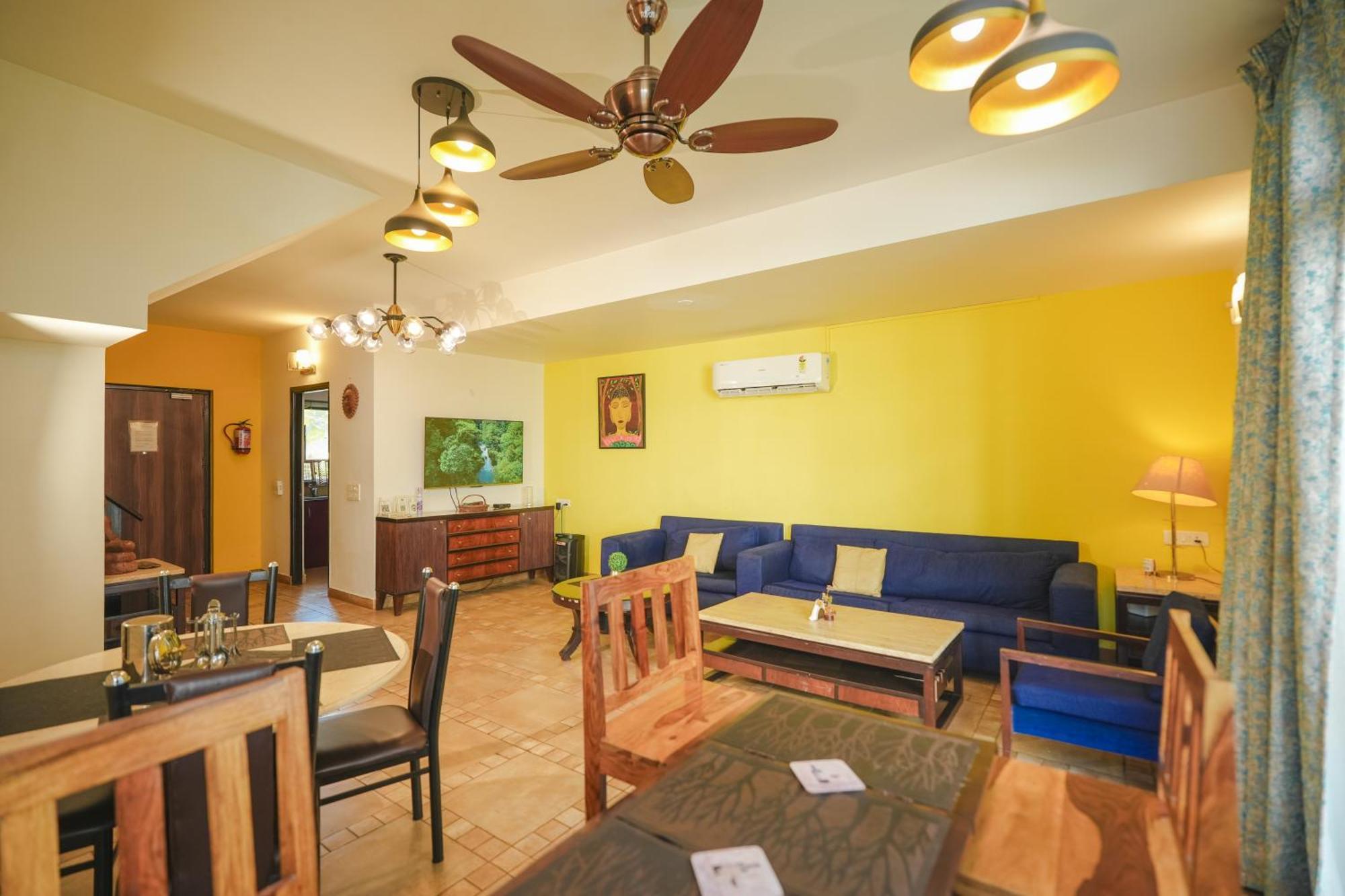 Villa M - Jia 3- 3Bhk In Candolim, Pool Facing, Near Beach, Breakfast Included Zewnętrze zdjęcie