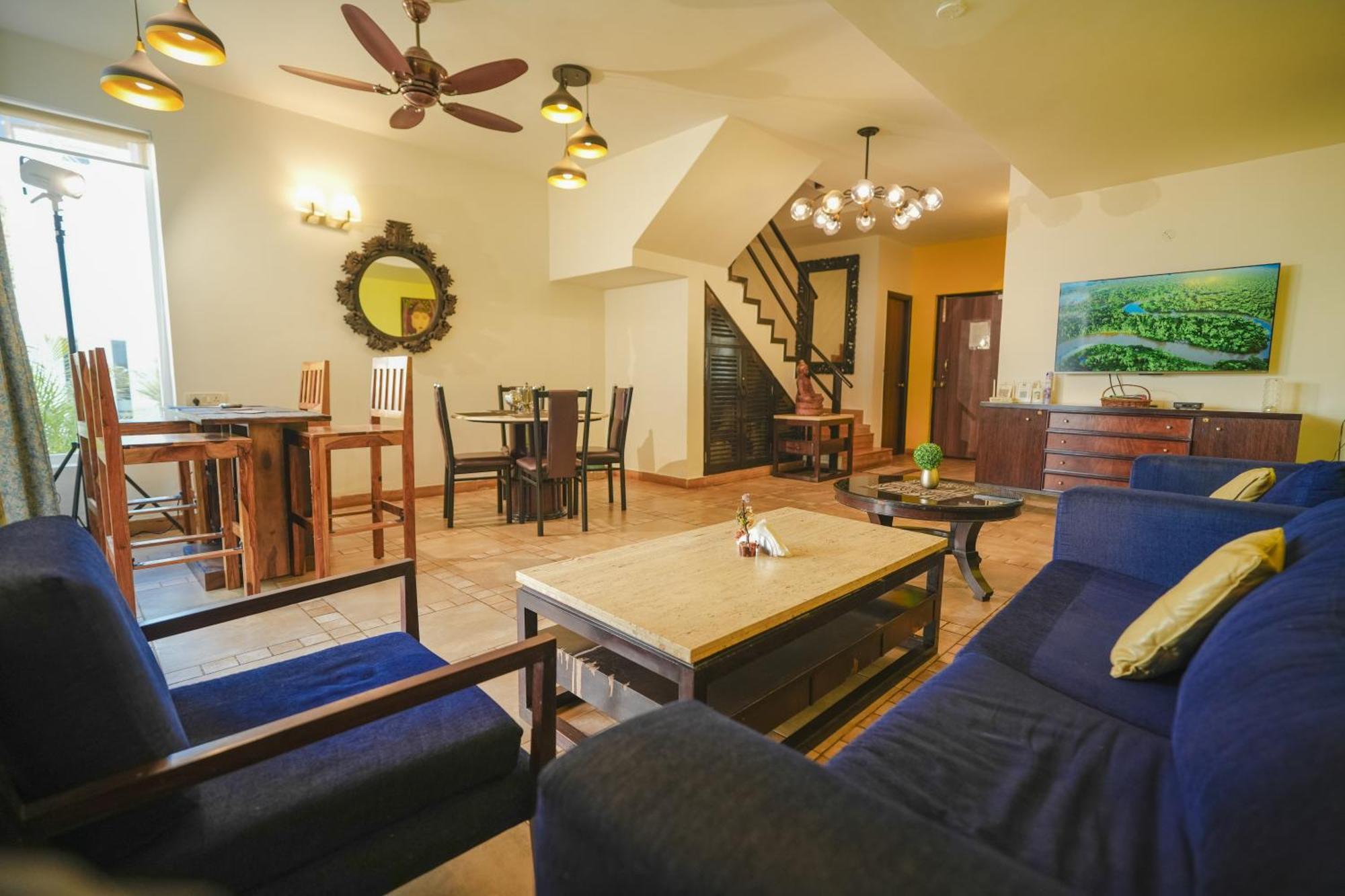 Villa M - Jia 3- 3Bhk In Candolim, Pool Facing, Near Beach, Breakfast Included Zewnętrze zdjęcie
