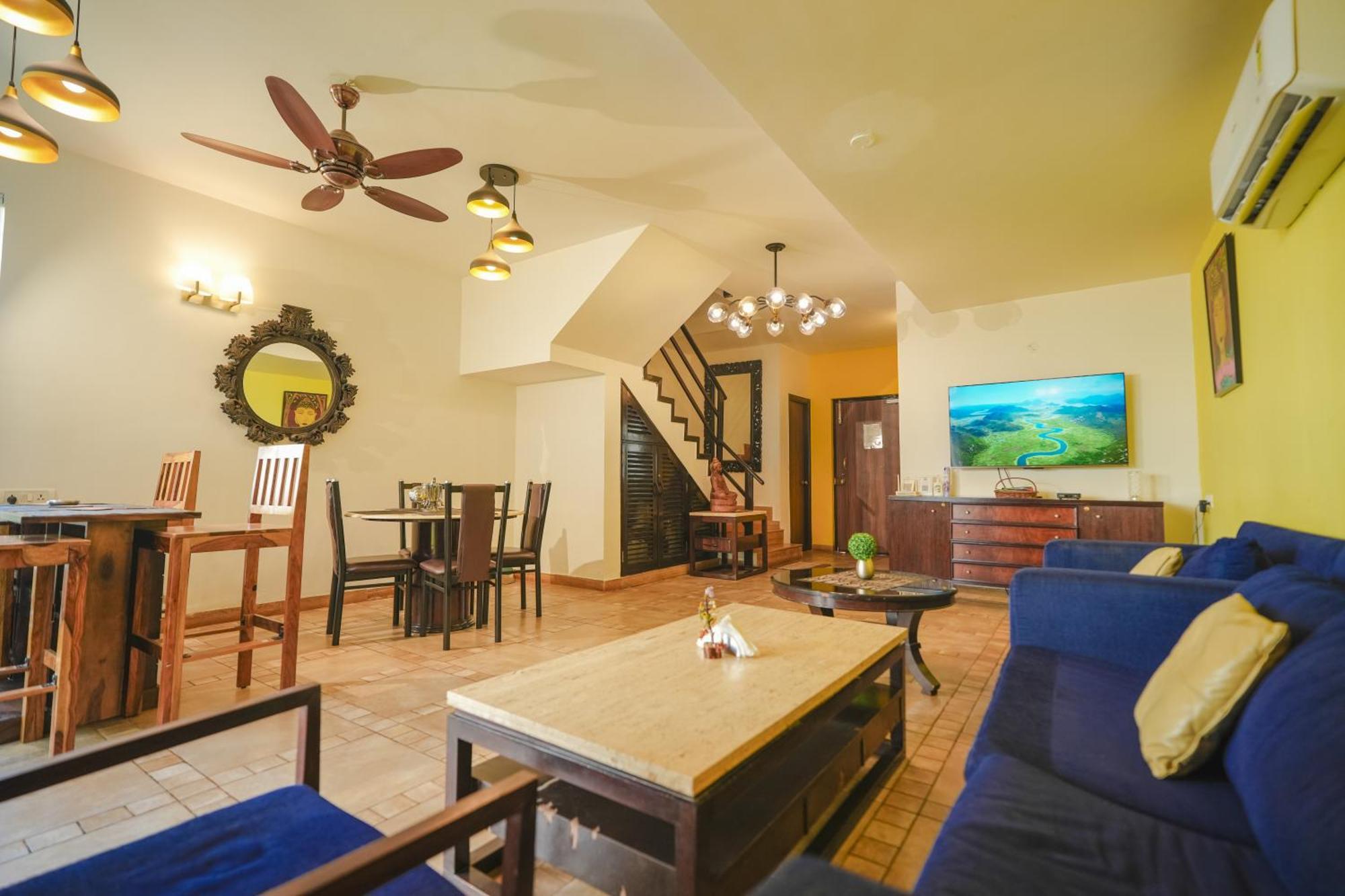 Villa M - Jia 3- 3Bhk In Candolim, Pool Facing, Near Beach, Breakfast Included Zewnętrze zdjęcie