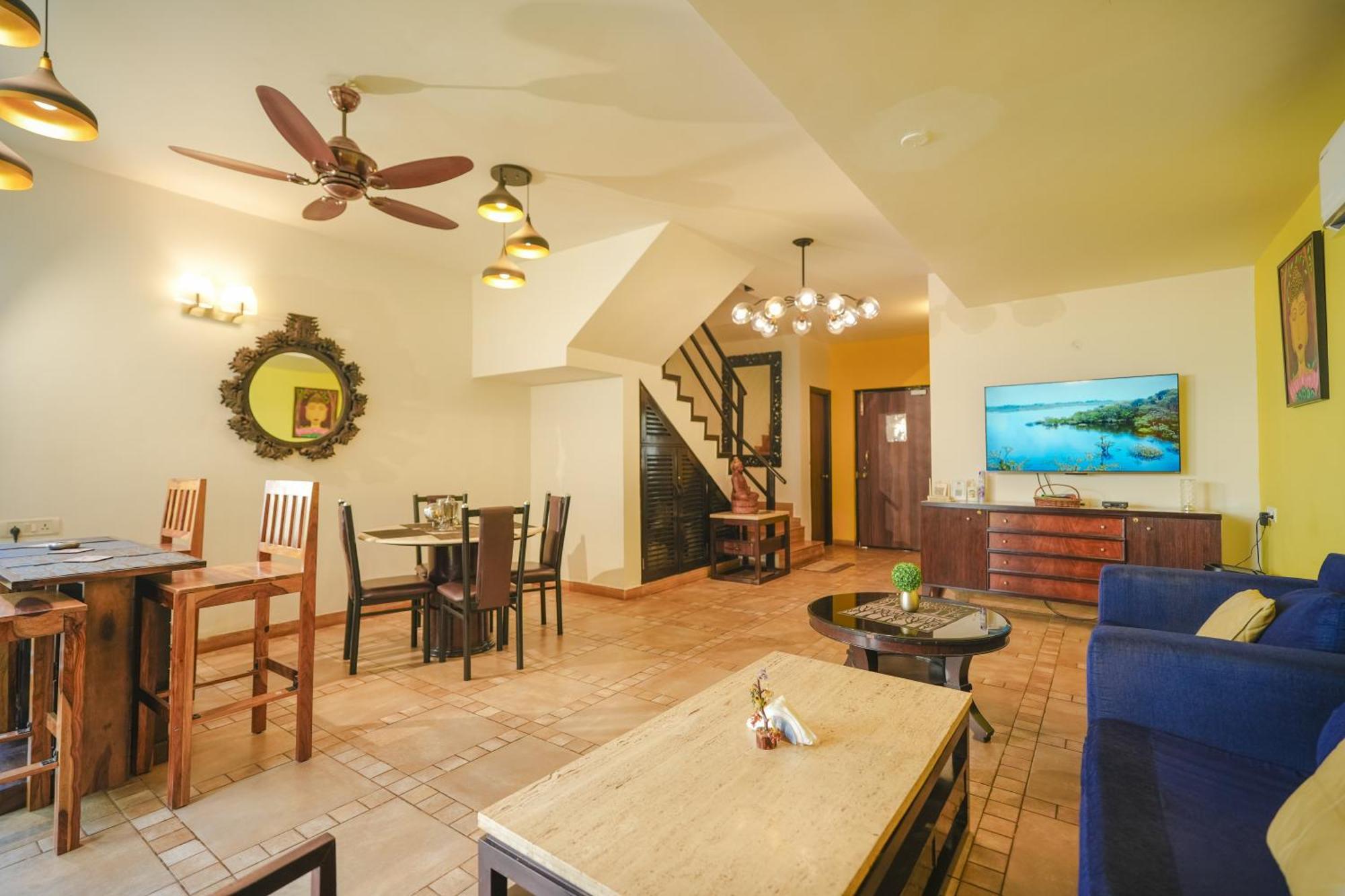 Villa M - Jia 3- 3Bhk In Candolim, Pool Facing, Near Beach, Breakfast Included Zewnętrze zdjęcie