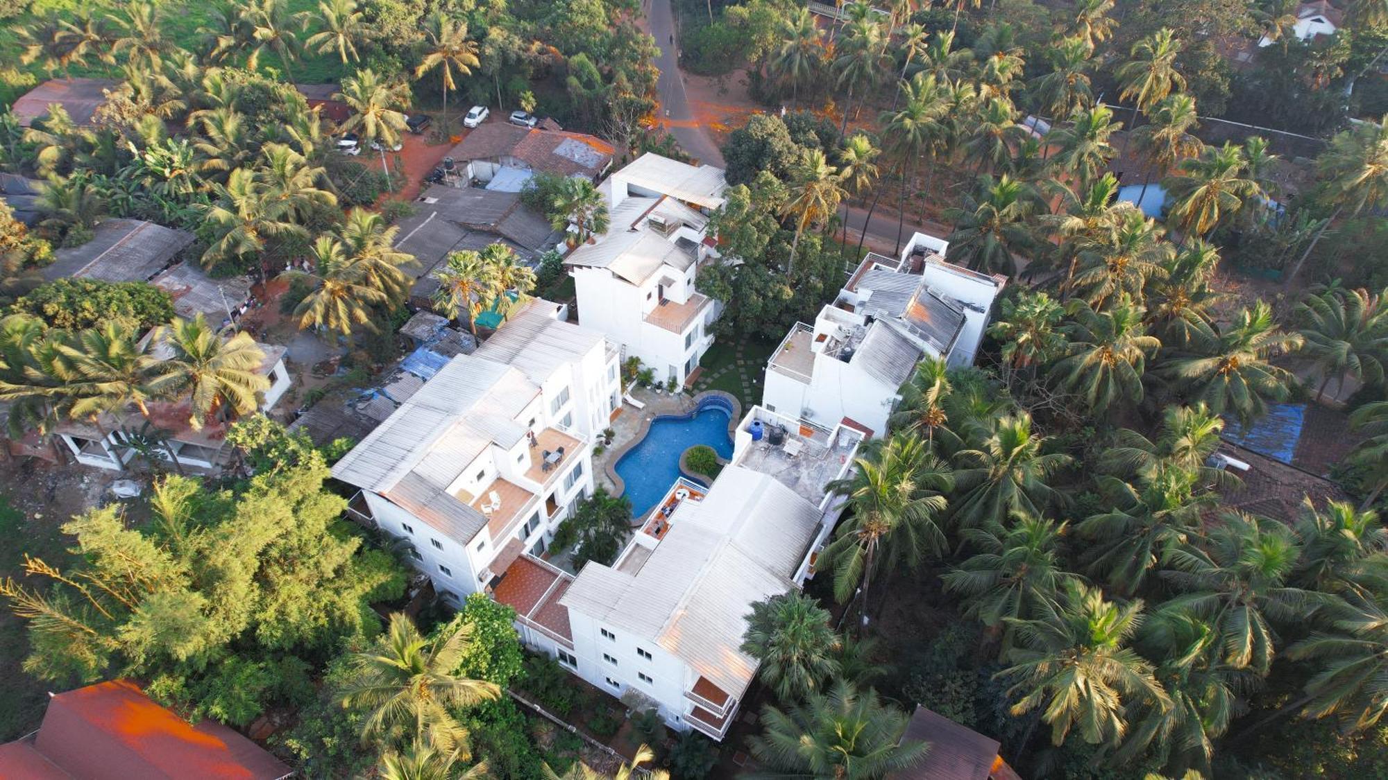 Villa M - Jia 3- 3Bhk In Candolim, Pool Facing, Near Beach, Breakfast Included Zewnętrze zdjęcie