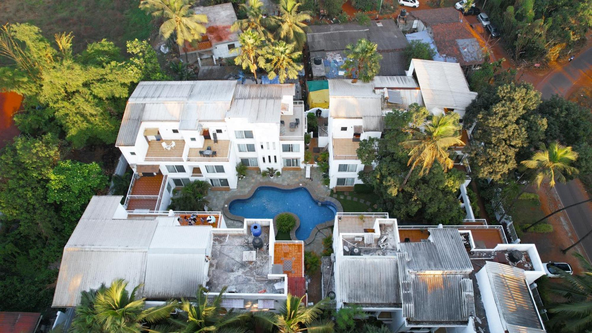 Villa M - Jia 3- 3Bhk In Candolim, Pool Facing, Near Beach, Breakfast Included Zewnętrze zdjęcie