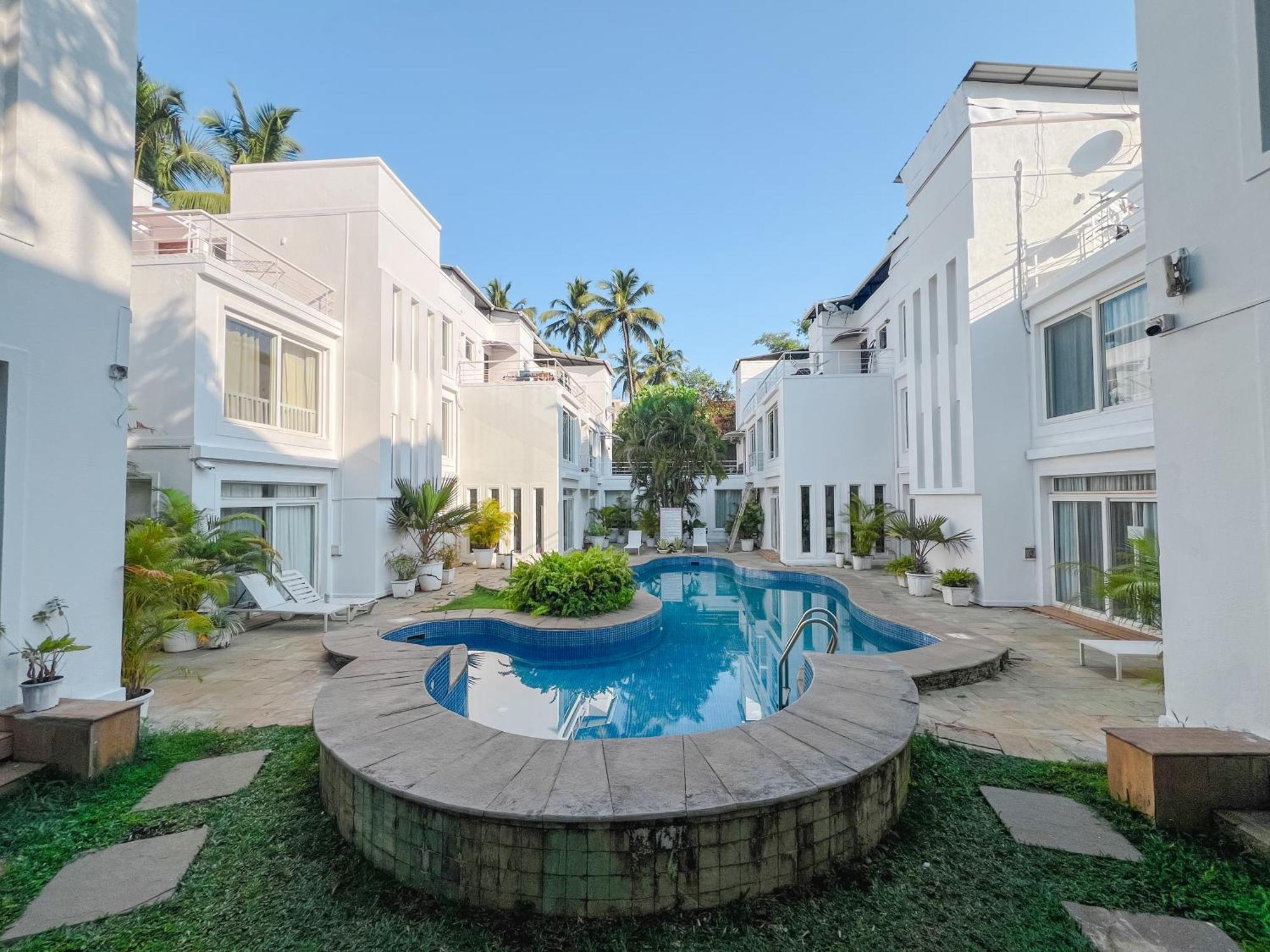 Villa M - Jia 3- 3Bhk In Candolim, Pool Facing, Near Beach, Breakfast Included Zewnętrze zdjęcie